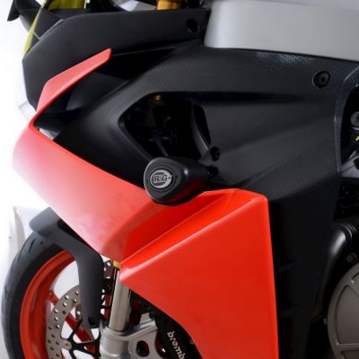 R&G CP0511BL Aero padací chrániče (Drill-kit) Aprilia RS 660 černé